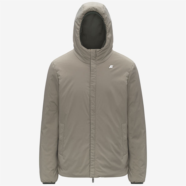 JACK ST WARM REVERSIBLE - Jackets - Short - MAN - GREEN BLACKISH-Green Oak 2