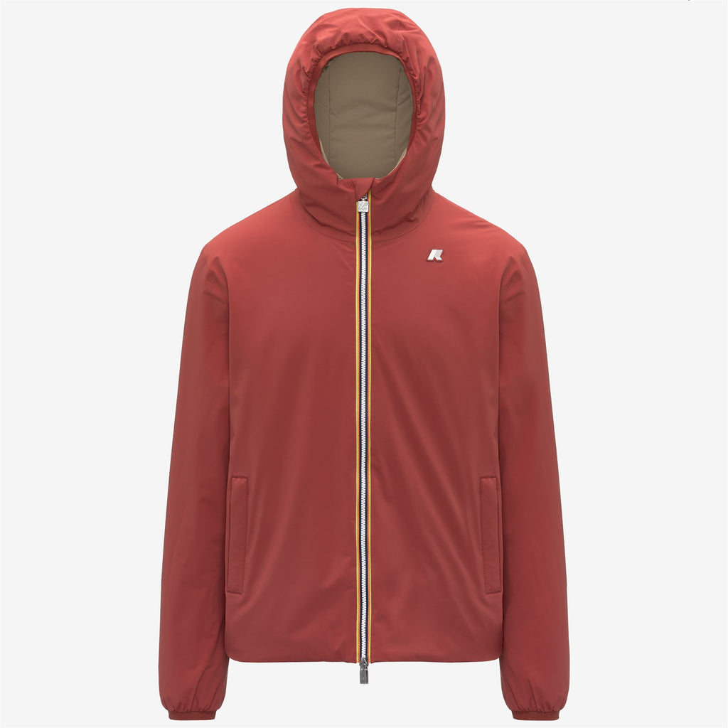 Jackets_Man_JACK ST WARM DOUBLE_Short_Red Dk Chili - Beige Khaki - Commercial 7