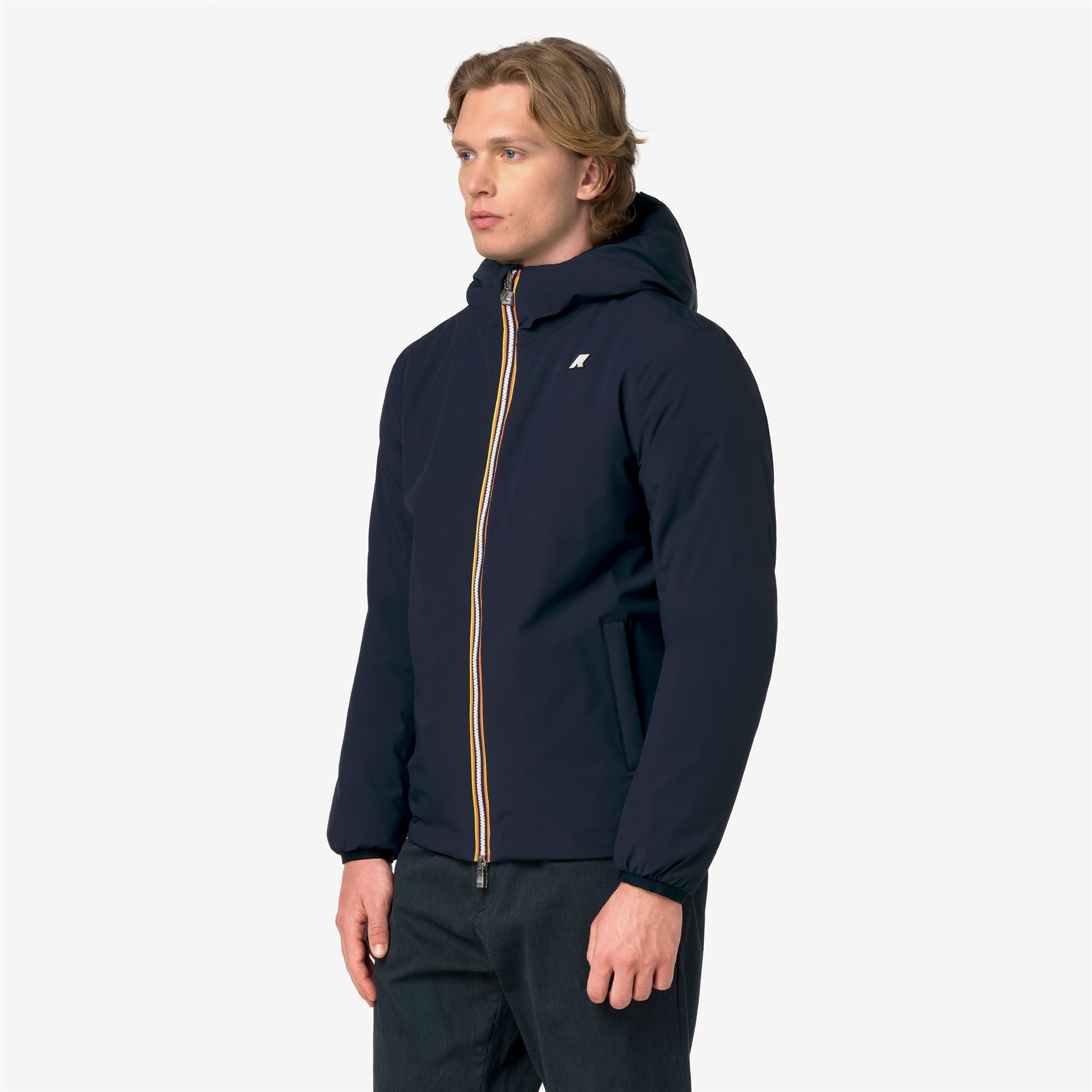 Jackets_Man_JACK ST WARM DOUBLE_Short_Blue Depth - Green Army - Commercial 5