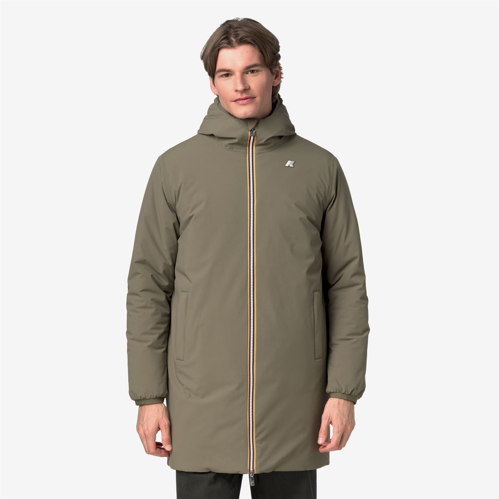 Jackets_Man_JACOB ST WARM DOUBLE_3/4 Length_Green Army - Blue Depth - Commercial 4