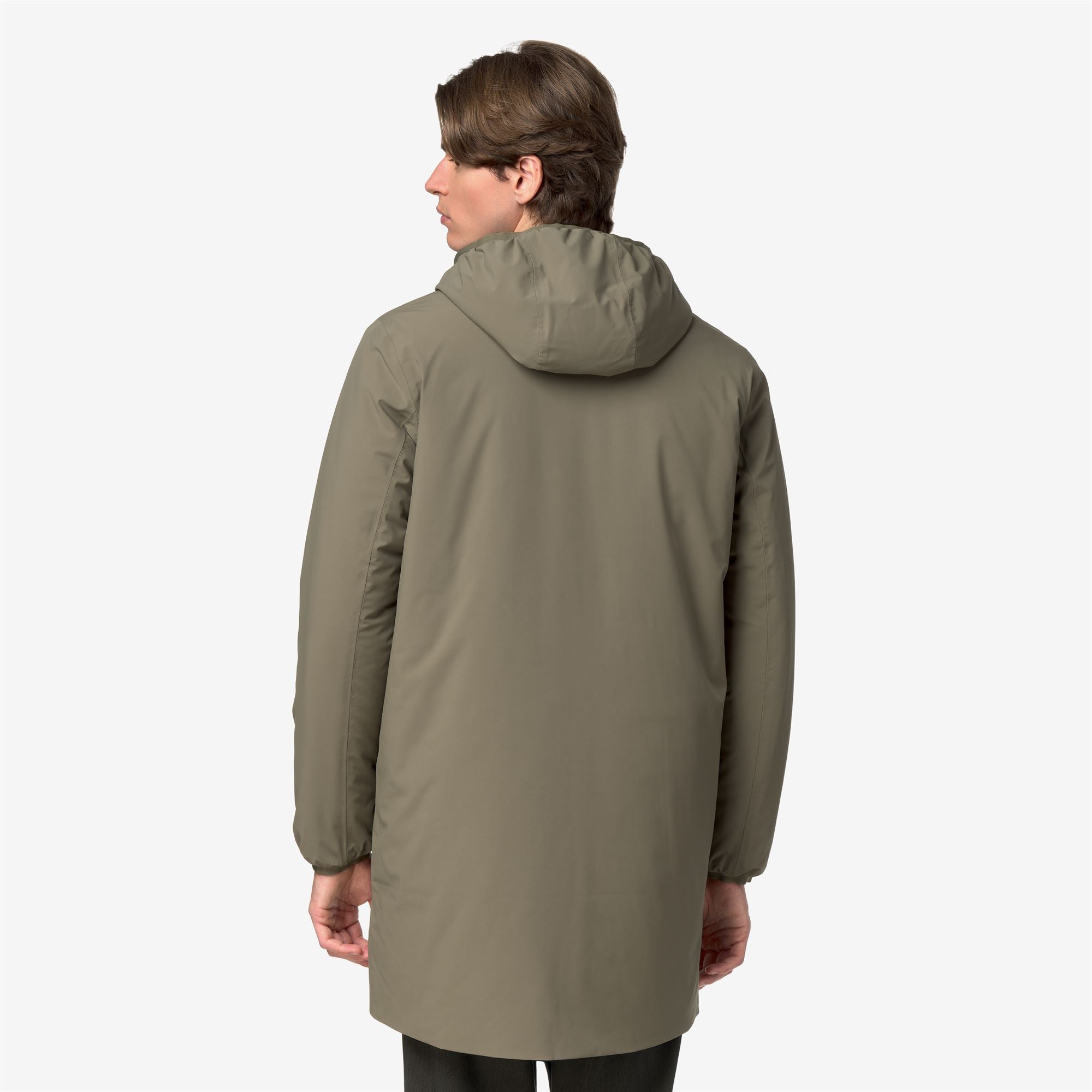 Jackets_Man_JACOB ST WARM DOUBLE_3/4 Length_Green Army - Blue Depth - Commercial 6