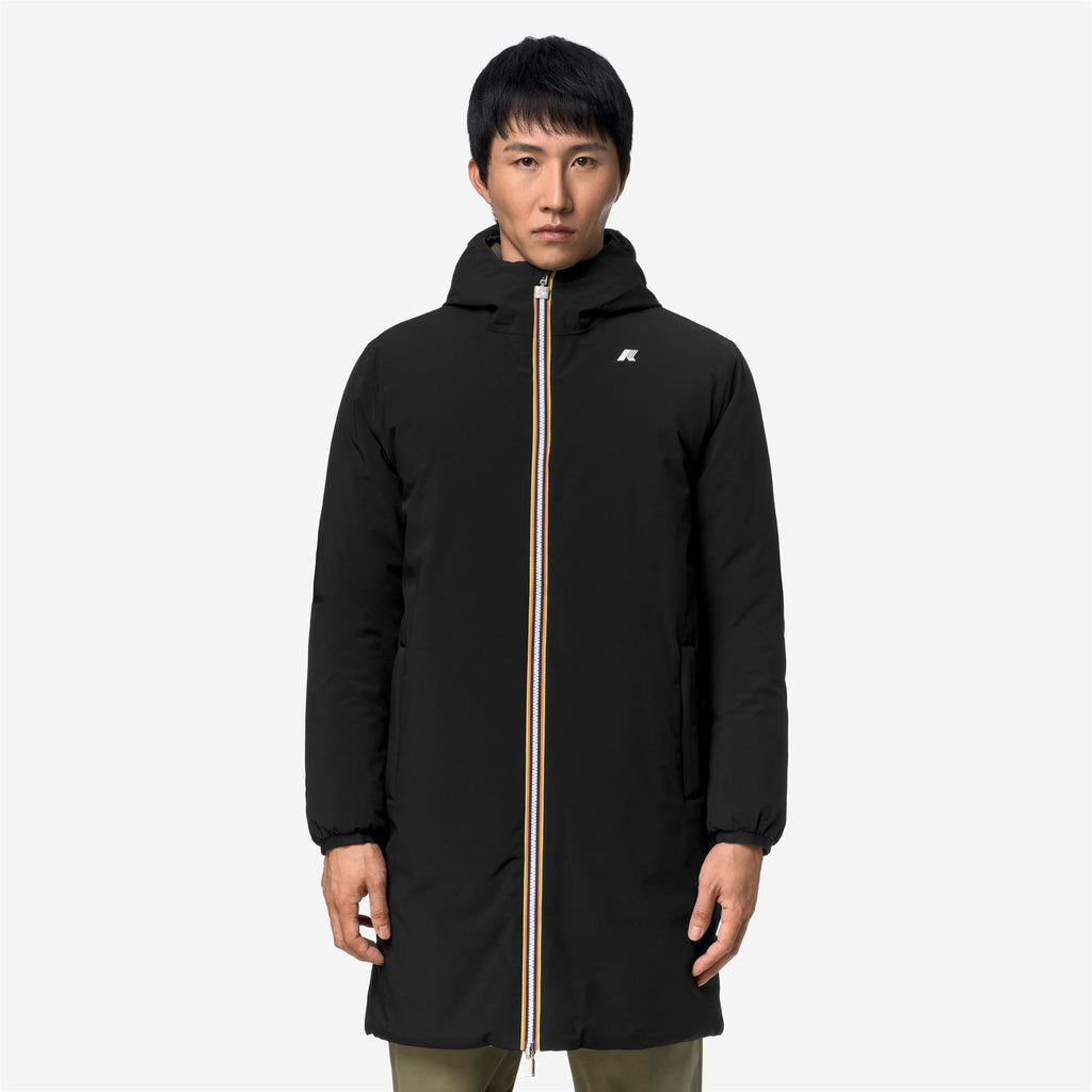 Jackets_Man_JACOB ST WARM DOUBLE_3/4 Length_Black Pure - Green Army - Commercial 4