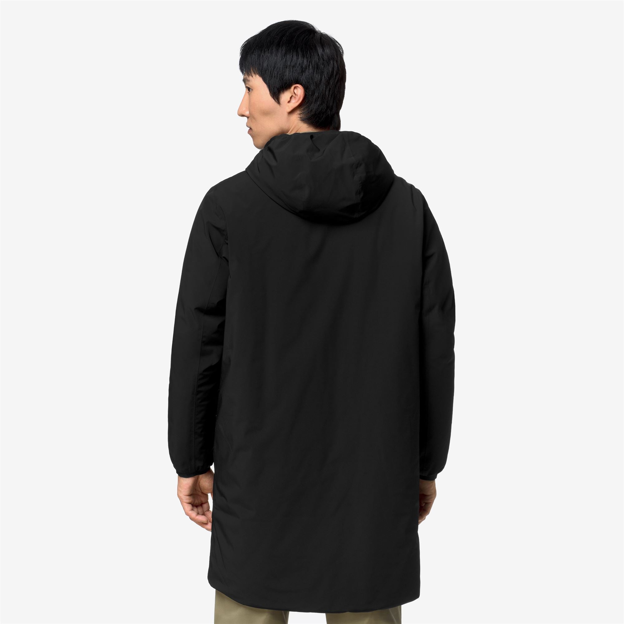 Jackets_Man_JACOB ST WARM DOUBLE_3/4 Length_Black Pure - Green Army - Commercial 6