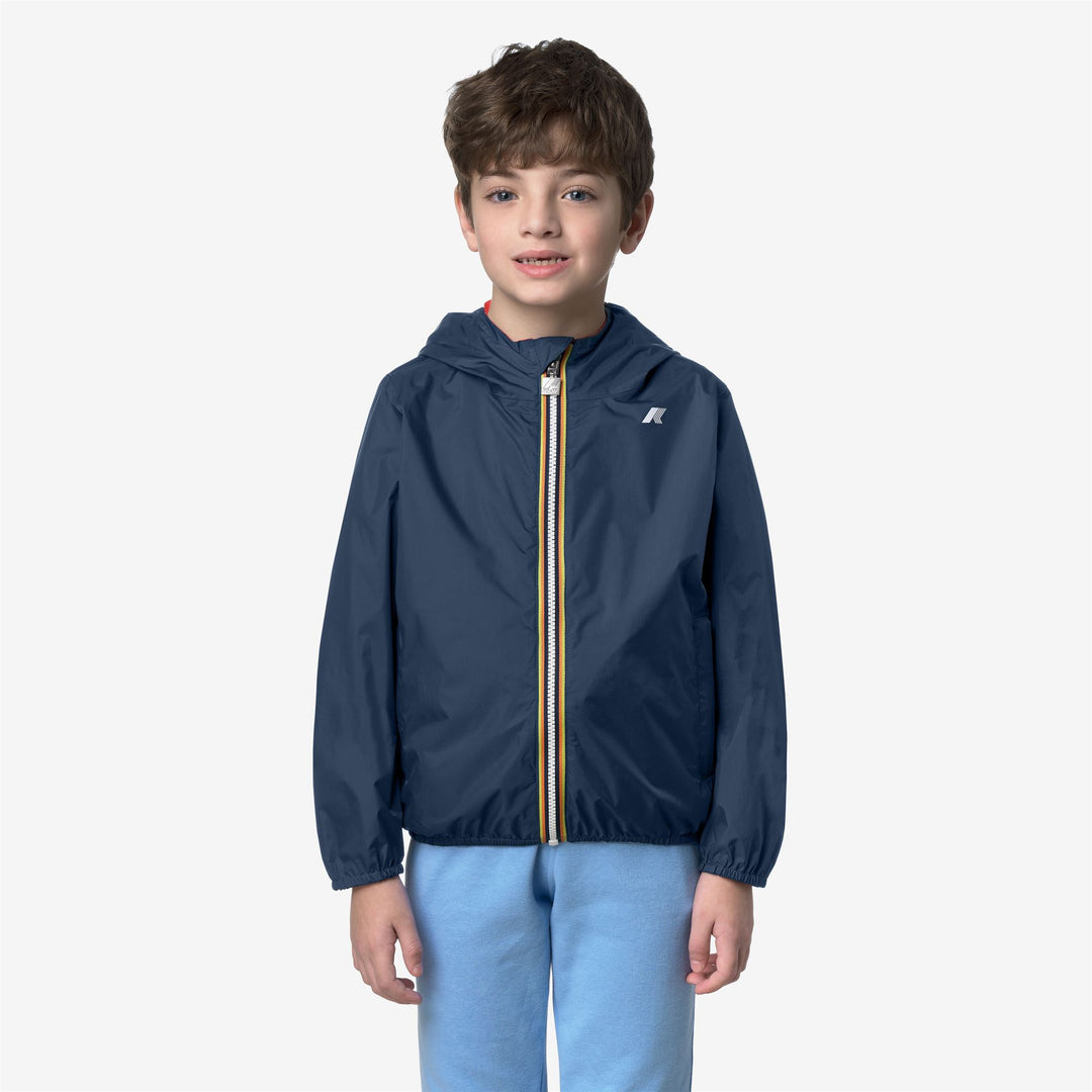 P. JAKE PLUS.2 DOUBLE - Vestes - Court - Garçon - Blue Insignia-Red Poppy main