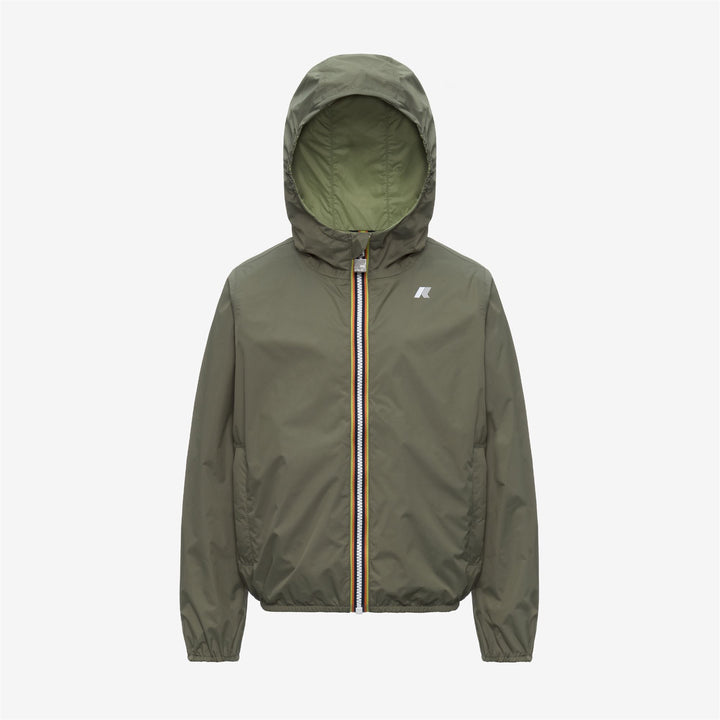 P. JAKE PLUS.2 DOUBLE - Vestes - Court - Garçon - GREEN-LIME JACQUARD-Green Lichen-Green Dk Lime 1