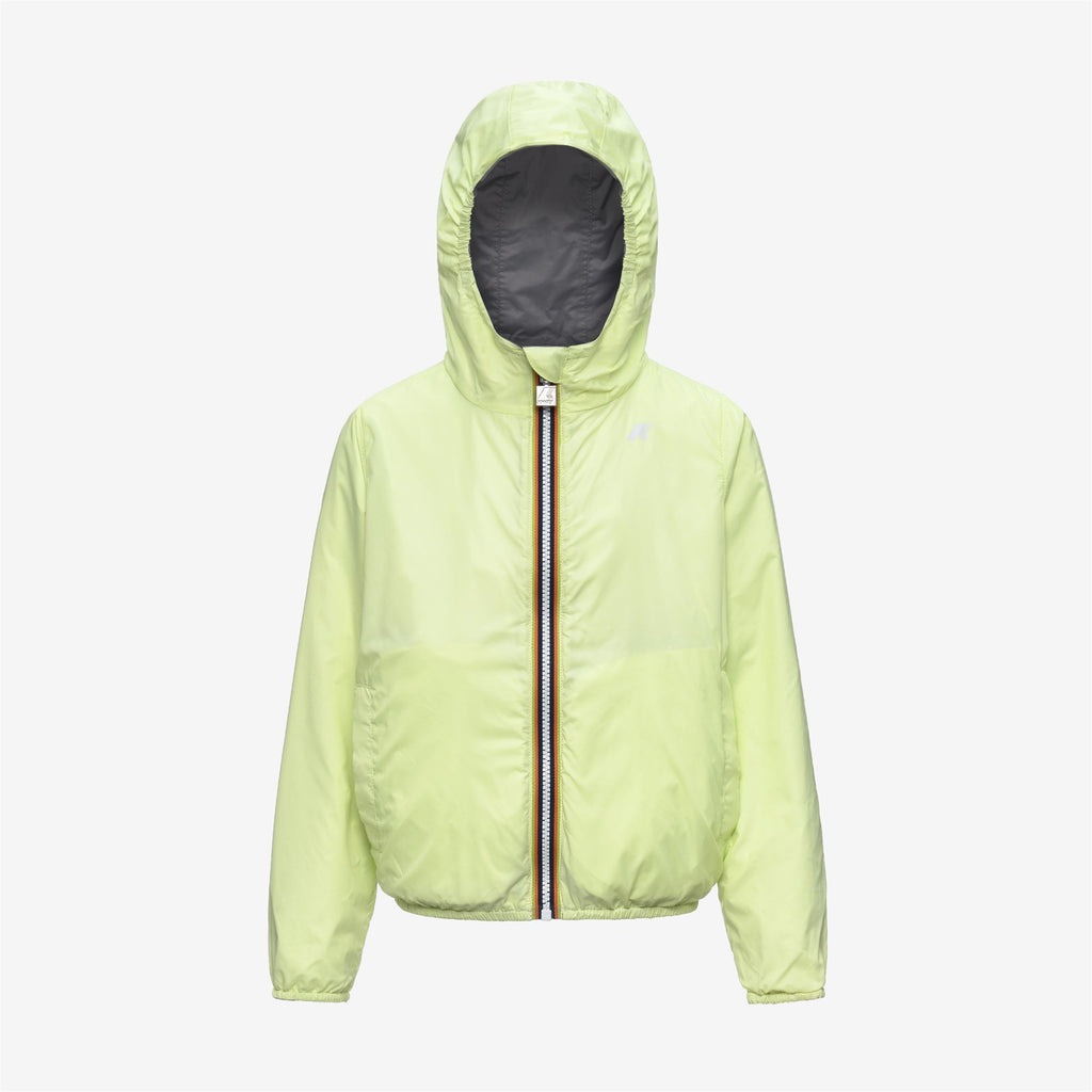 Jackets_Boy_P. JAKE PLUS.2 DOUBLE_Short_Grey Frost - Yellow Lime - Commercial 2