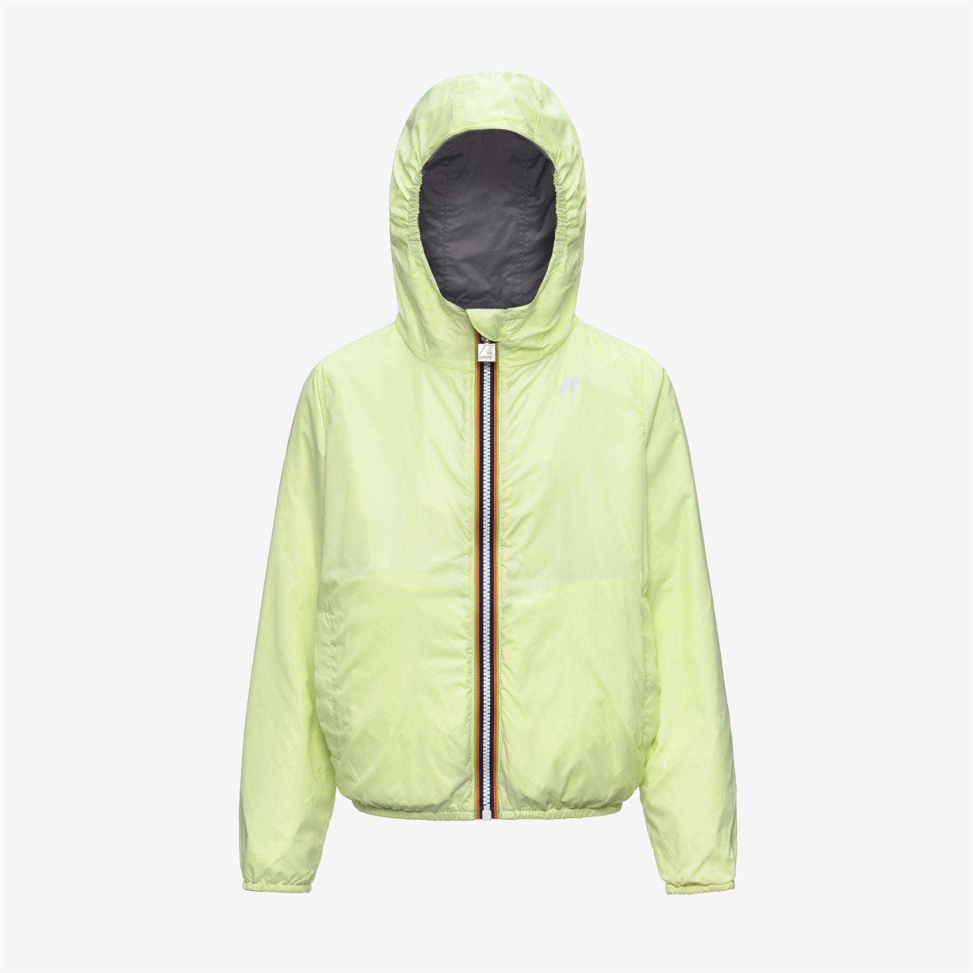 Jackets_Boy_P. JAKE PLUS.2 DOUBLE_Short_Grey Frost - Yellow Lime - Commercial 2