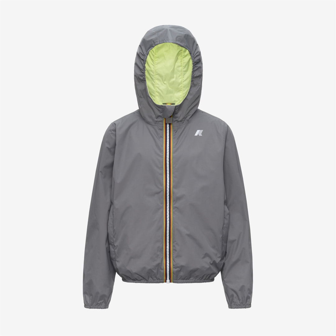 P. JAKE PLUS.2 DOUBLE - Vestes - Court - Garçon - Grey Frost-Yellow Lime 01