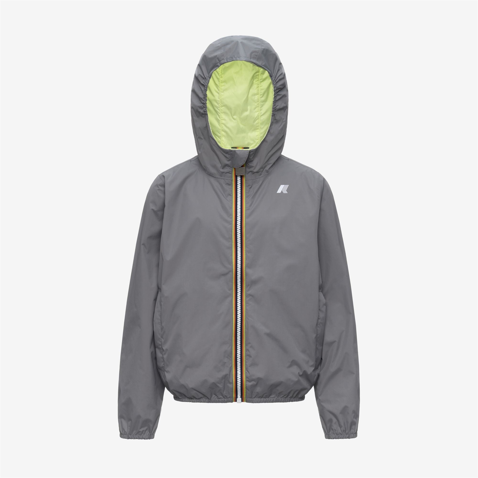 Jackets_Boy_P. JAKE PLUS.2 DOUBLE_Short_Grey Frost - Yellow Lime - Commercial 1
