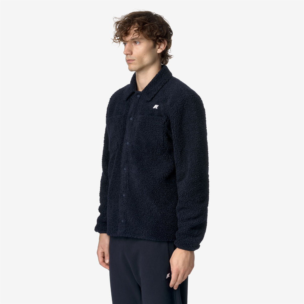 Fleece_MAN_CAMERON SHERPA POLAR_Jacket_Blue Depth-Blue Depth - Blue Depth - Commercial 5