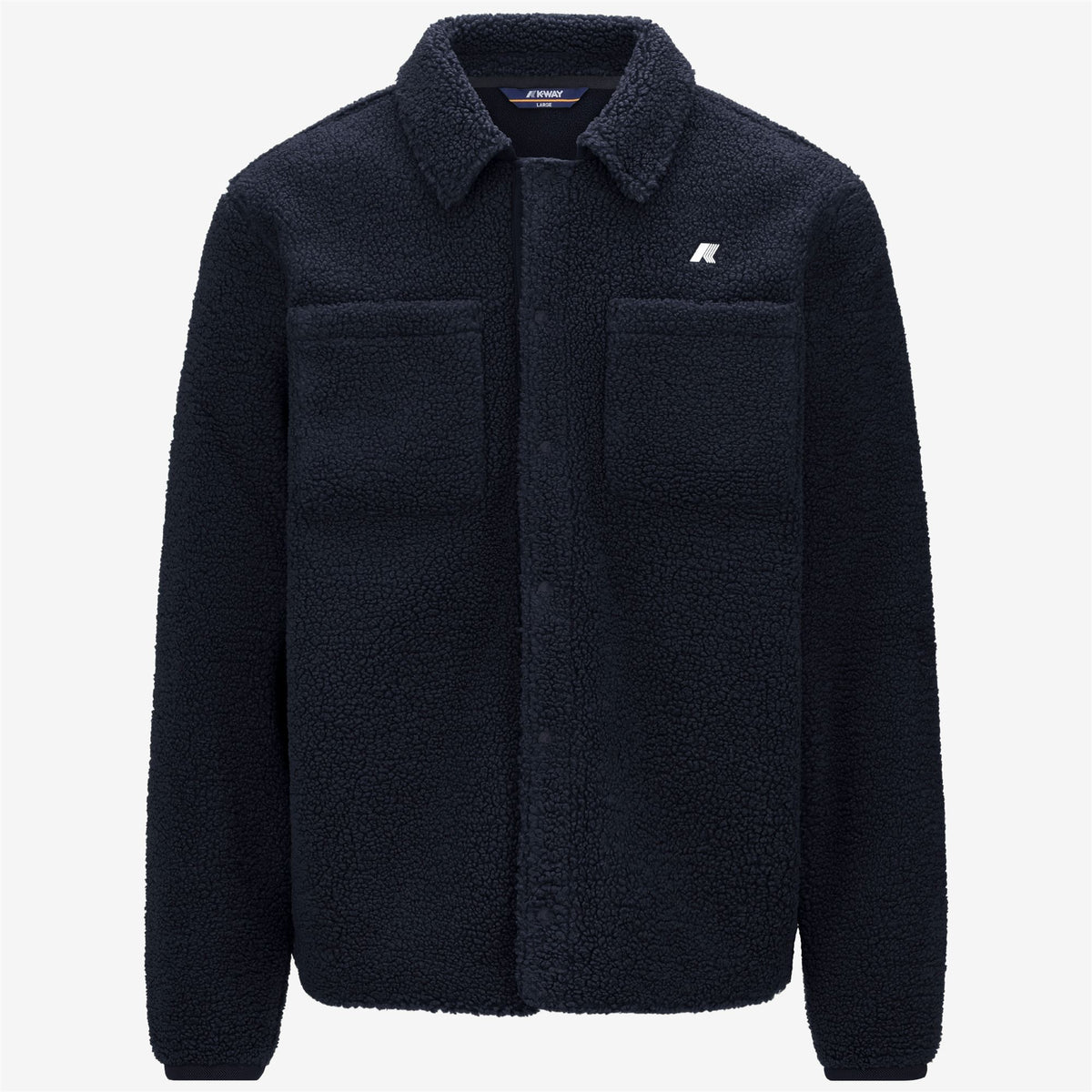 Fleece_MAN_CAMERON SHERPA POLAR_Jacket_Blue Depth-Blue Depth - Blue Depth - Commercial 1