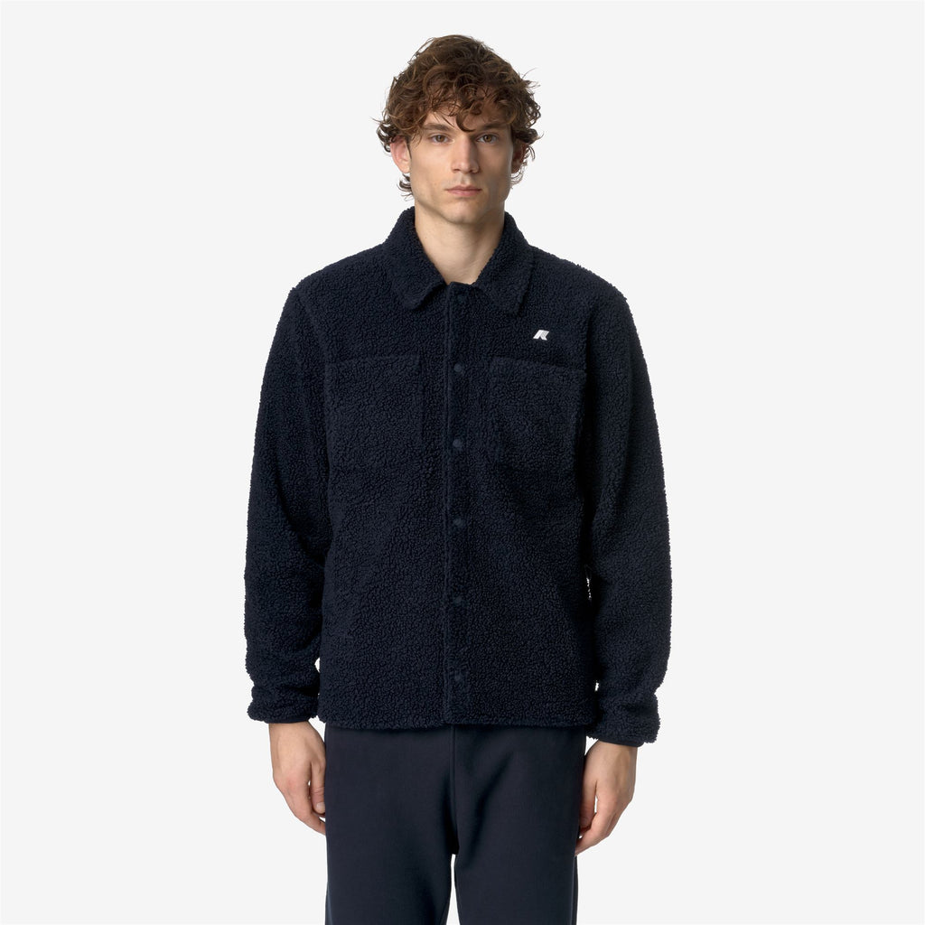 Fleece_MAN_CAMERON SHERPA POLAR_Jacket_Blue Depth-Blue Depth - Blue Depth - Commercial 3