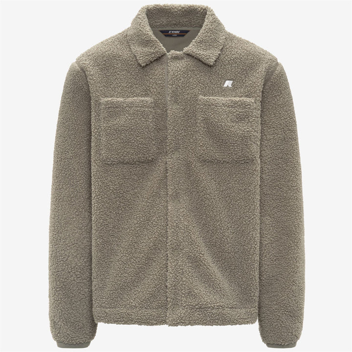 CAMERON SHERPA POLAR - Fleece - Jacket - MAN - Green Oak-Green Oak