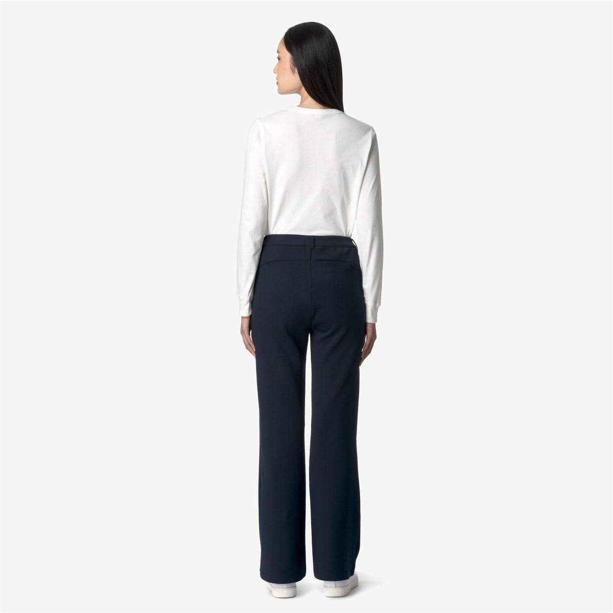 Pants_WOMAN_JANINNE LIGHT SPACER_Sport Trousers_Blue Depth - Commercial 6