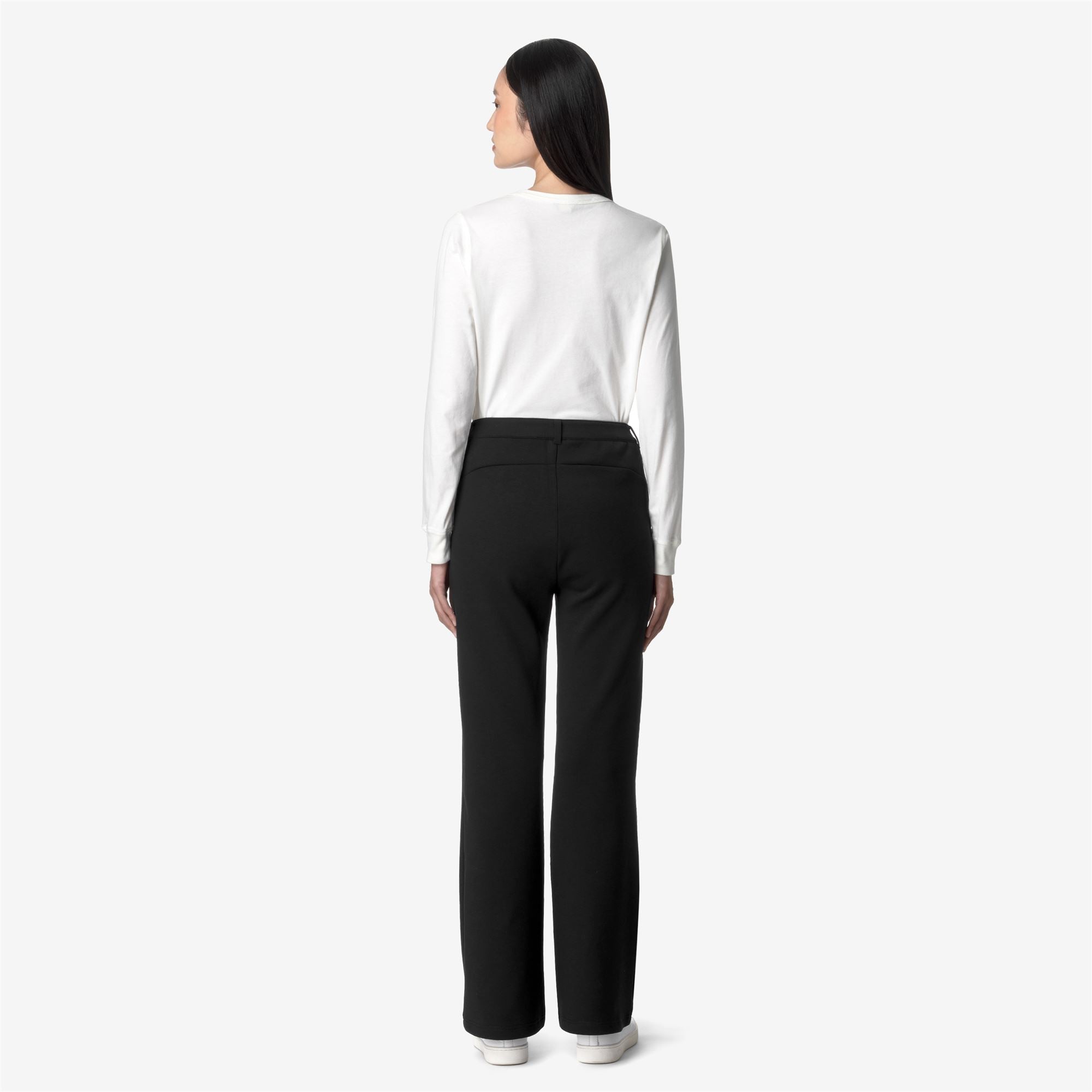 Pants_WOMAN_JANINNE LIGHT SPACER_Sport Trousers_Black Pure - Commercial 6