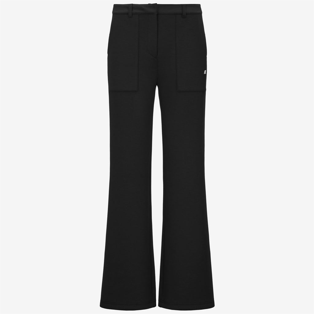 Pants_WOMAN_JANINNE LIGHT SPACER_Sport Trousers_Black Pure - Commercial 1