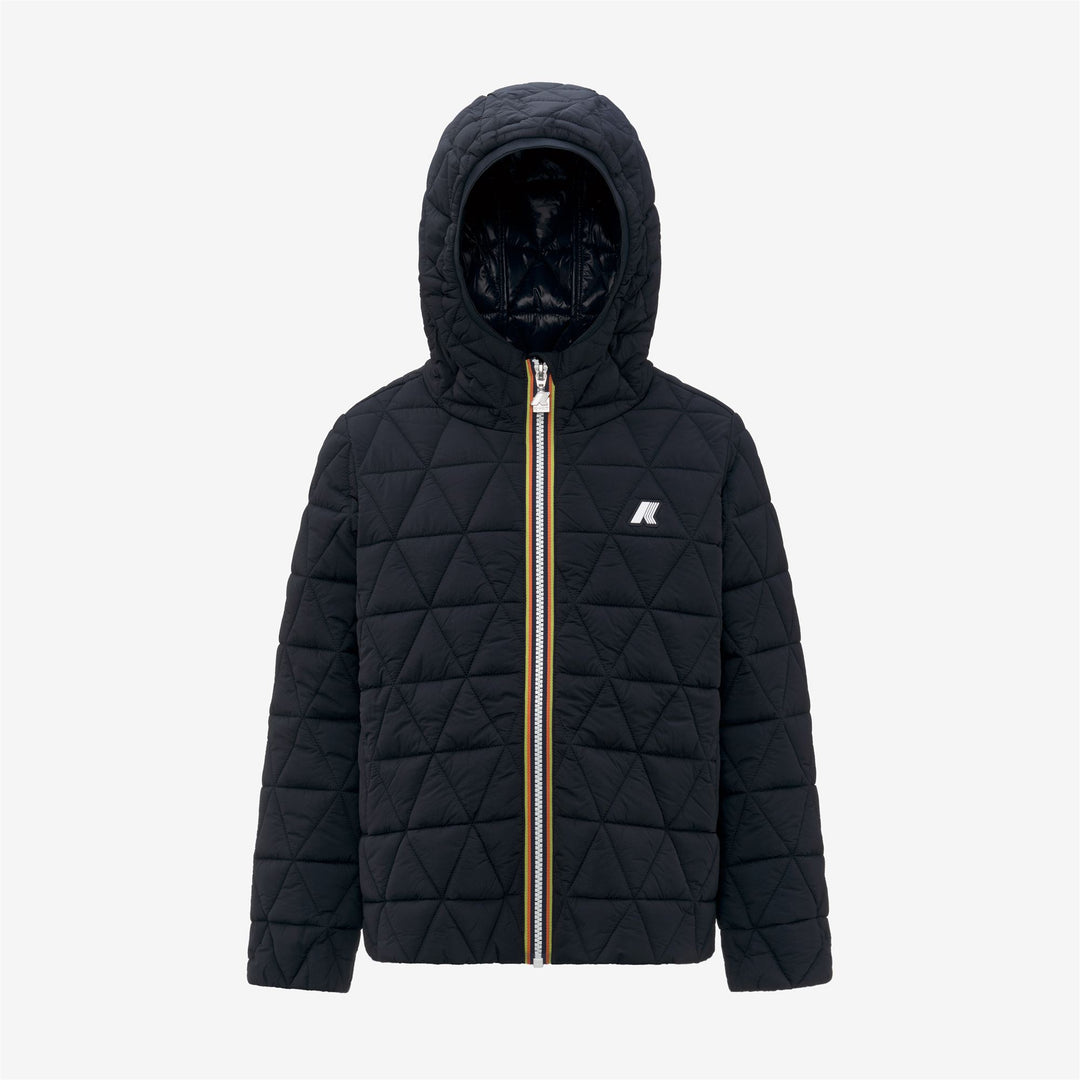 P. MADLAINE DIAMOND QUILTED WARM - Vestes - Court - Fille - Blue Depth 01