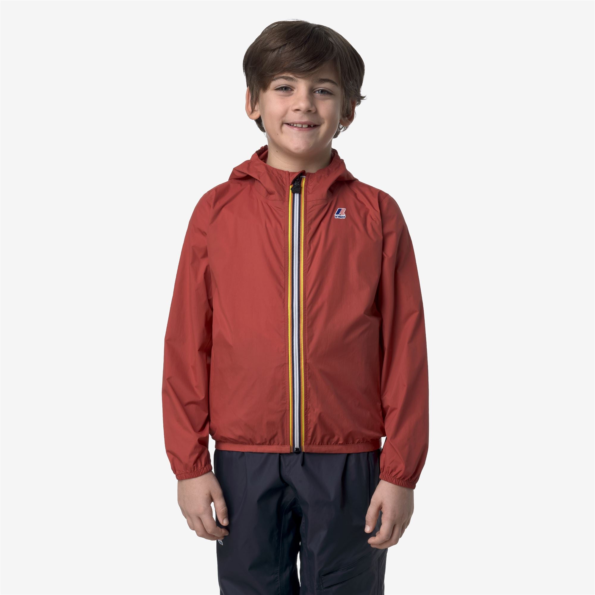 Jackets_KID UNISEX_P. LE VRAI 4.0 CLAUDE_Mid_Red Jasper - Commercial 4