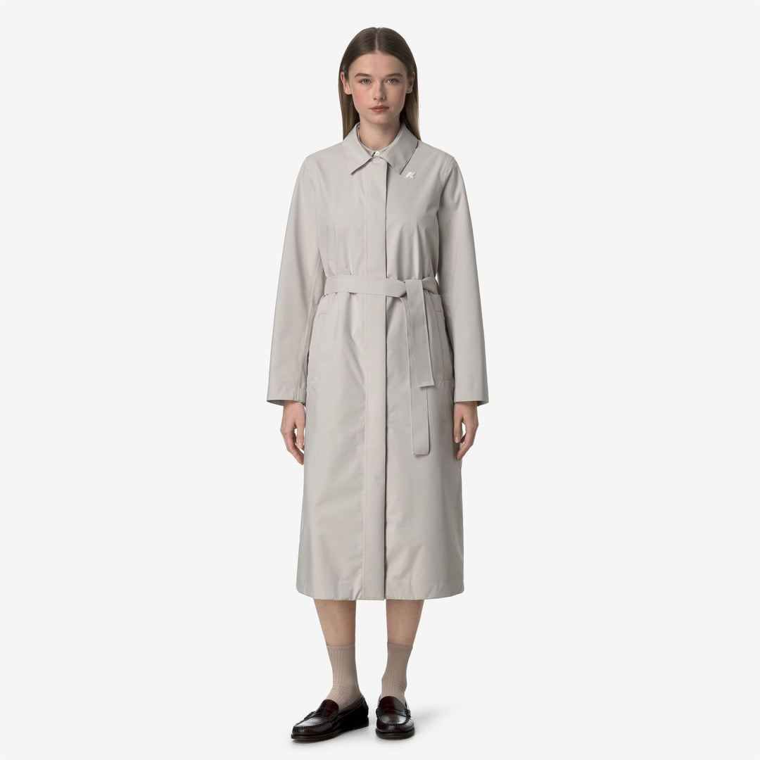 BARBRA STRETCH 2L - Jackets - Long - WOMAN - BEIGE LT