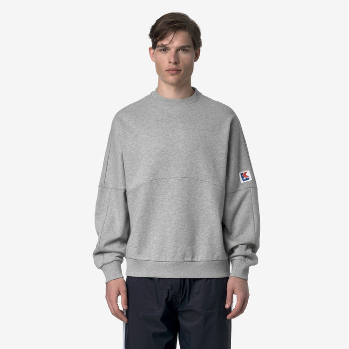7002 ROUNDNECK - Fleece - Jumper - UNISEX - GREY MEL