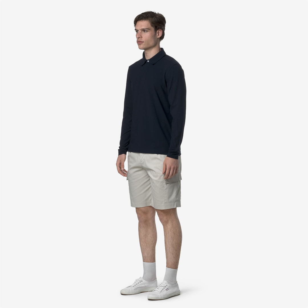 SERJE TWILL TECH - Shorts - Cargo - MAN - BEIGE LT