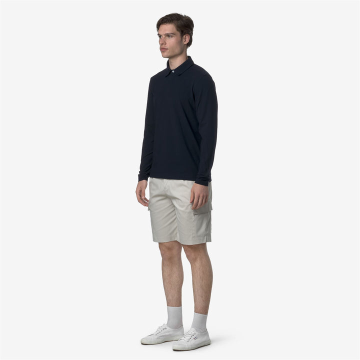SERJE TWILL TECH - Shorts - Cargo - MAN - BEIGE LT