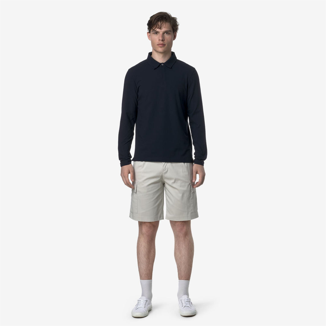 SERJE TWILL TECH - Shorts - Cargo - MAN - BEIGE LT