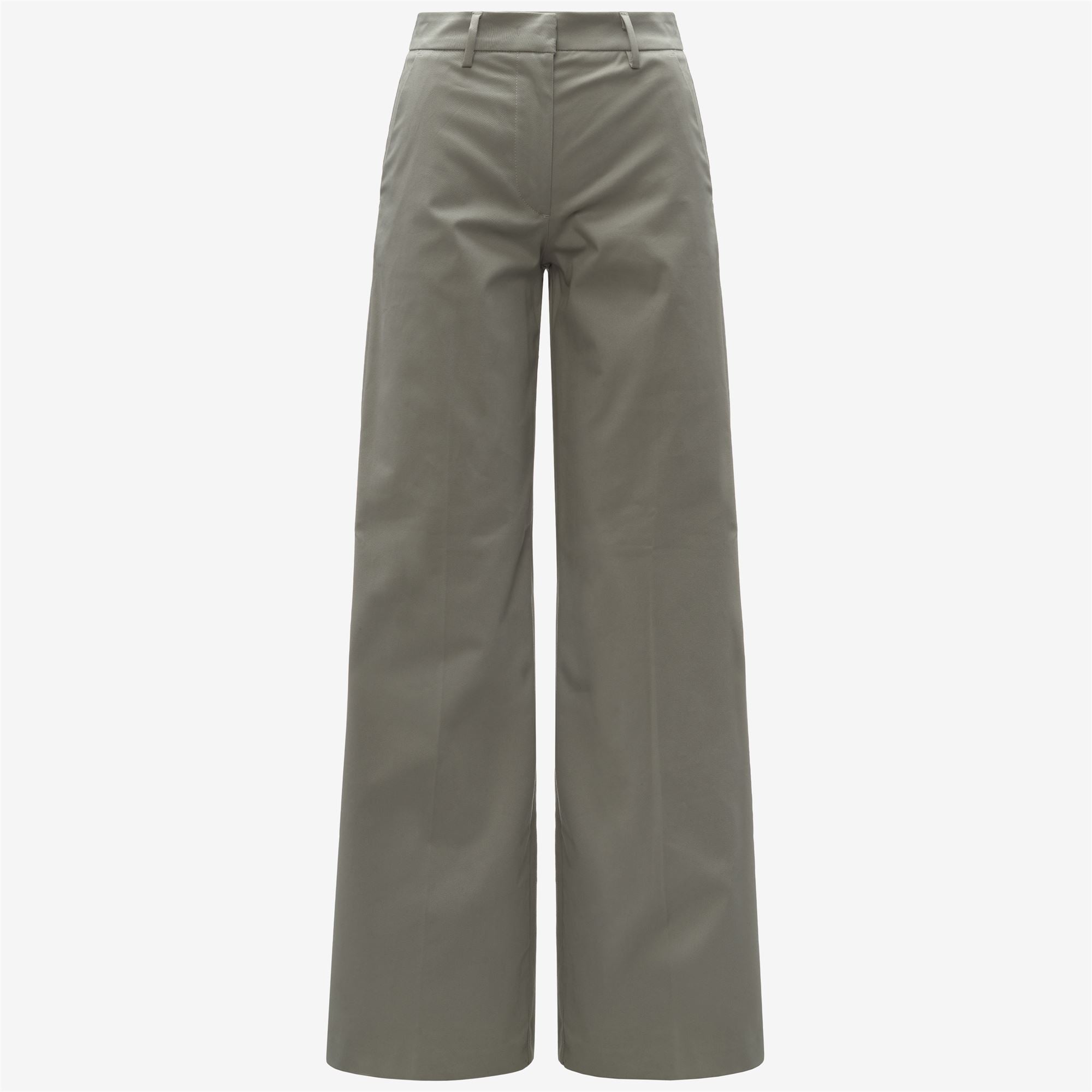 Pants_WOMAN_TYANNE TWILL TECH PEACH_Chino_Green Oak - Commercial 1