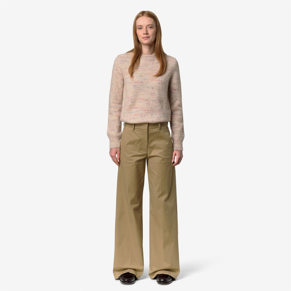 Pants_Woman_TYANNE TWILL TECH PEACH_Chino_Beige Khaki - Commercial 4