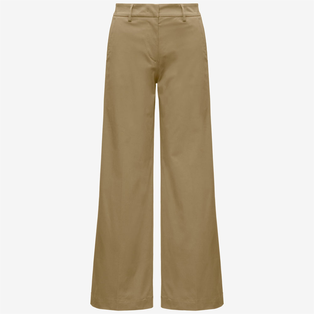 Pants_Woman_TYANNE TWILL TECH PEACH_Chino_Beige Khaki - Commercial 1