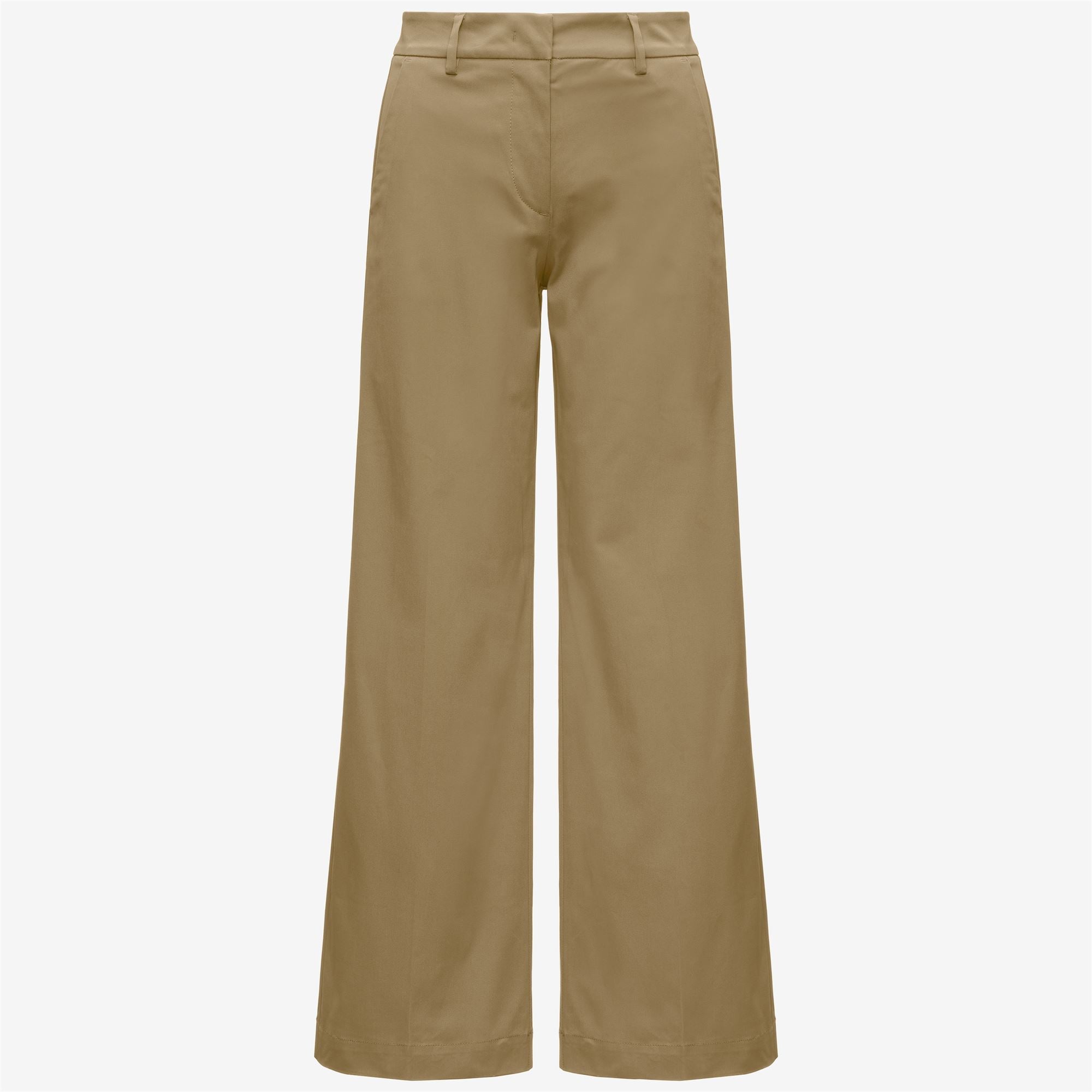 Pants_Woman_TYANNE TWILL TECH PEACH_Chino_Beige Khaki - Commercial 1