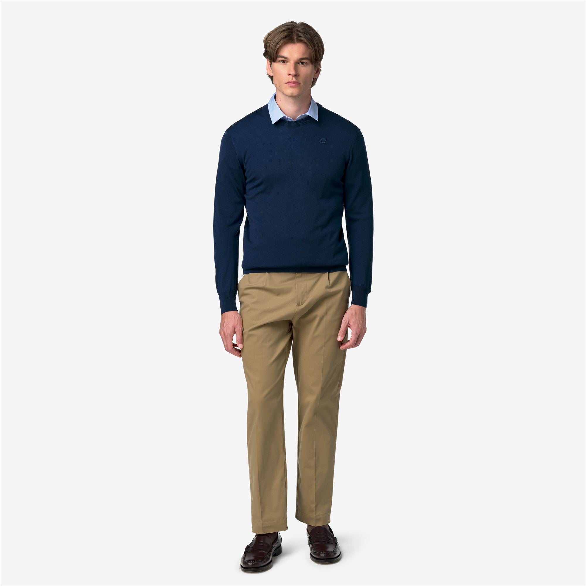 Pants_Man_RALPH TWILL TECH PEACH_Chino_Beige Khaki - Commercial 4