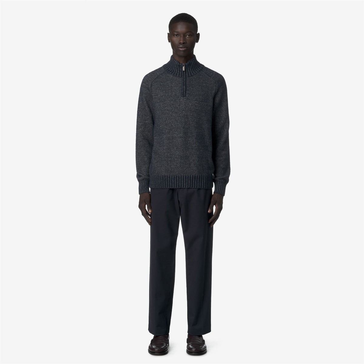 Pants_MAN_RALPH TWILL TECH PEACH_Chino_Blue Depth - Commercial 4