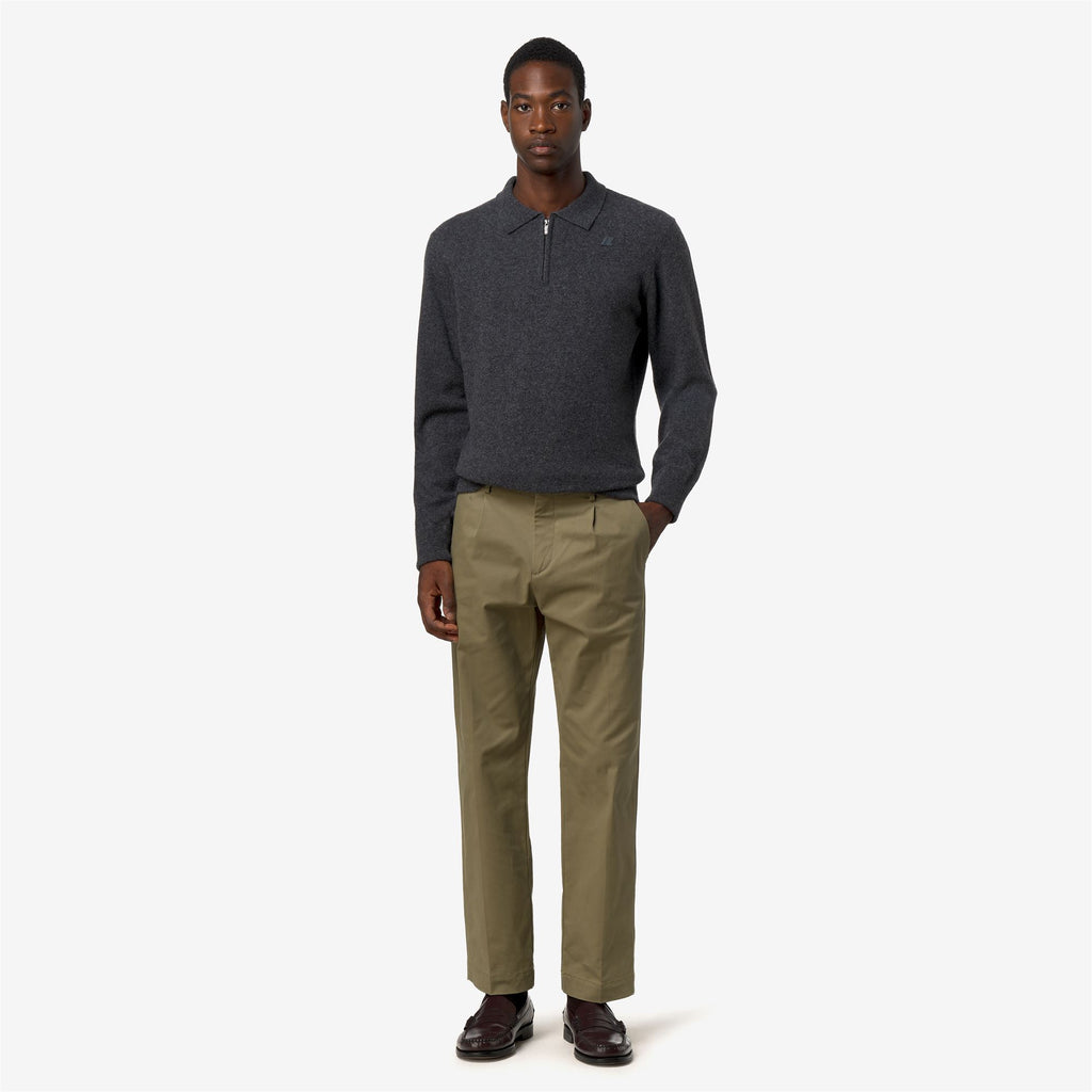 Pants_Man_RALPH TWILL TECH PEACH_Chino_Green Army - Commercial 7