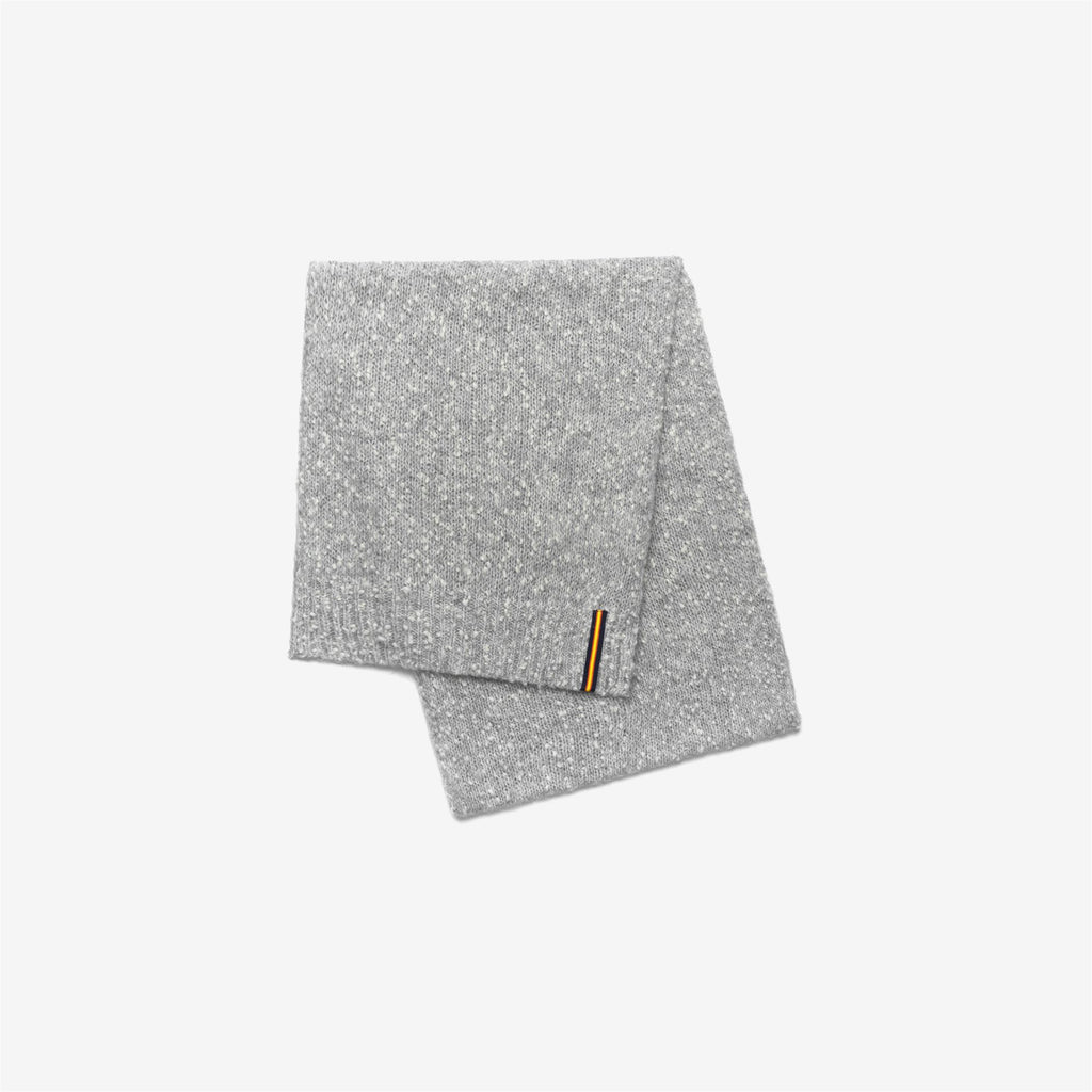 Scarves_Woman_ECHARME COCCOLA YARN_Scarf_GREY - WHITE - Commercial 7