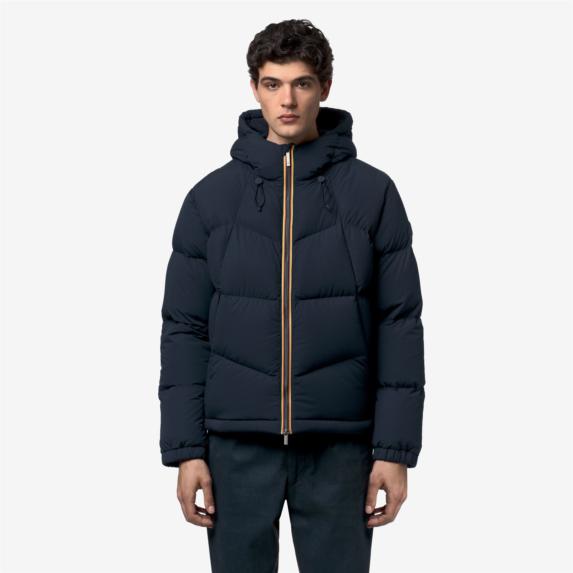 Jackets_Man_QUILL FANCY NYLON_Short_Blue Depth - Commercial 4