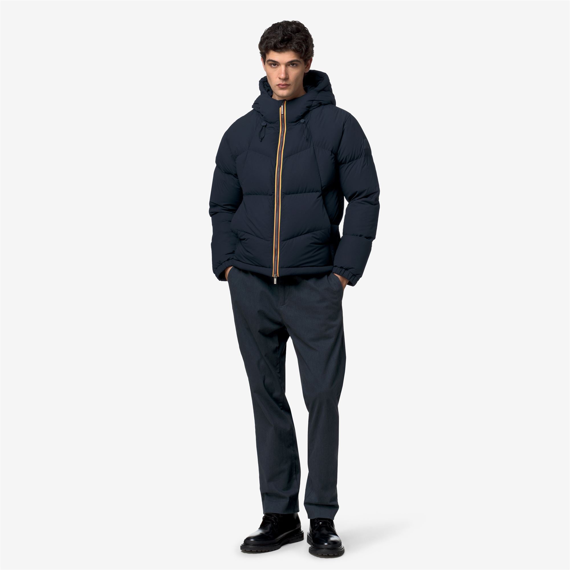 Jackets_Man_QUILL FANCY NYLON_Short_Blue Depth - Commercial 7