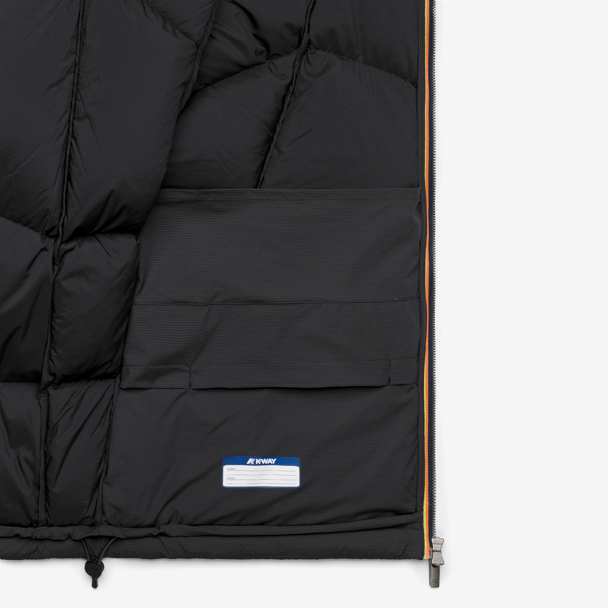 Jackets_Man_QUILL FANCY NYLON_Short_Black Greyish - Commercial 2