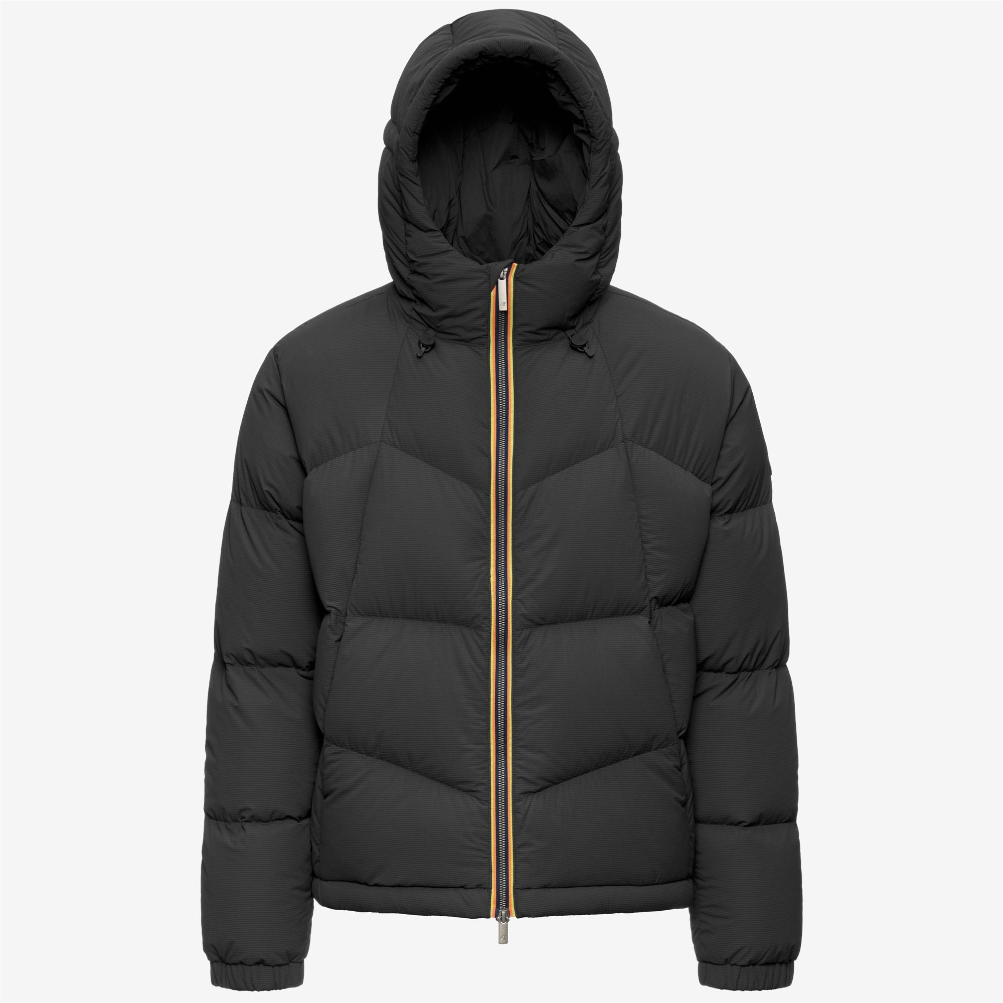 Jackets_Man_QUILL FANCY NYLON_Short_Black Greyish - Commercial 1