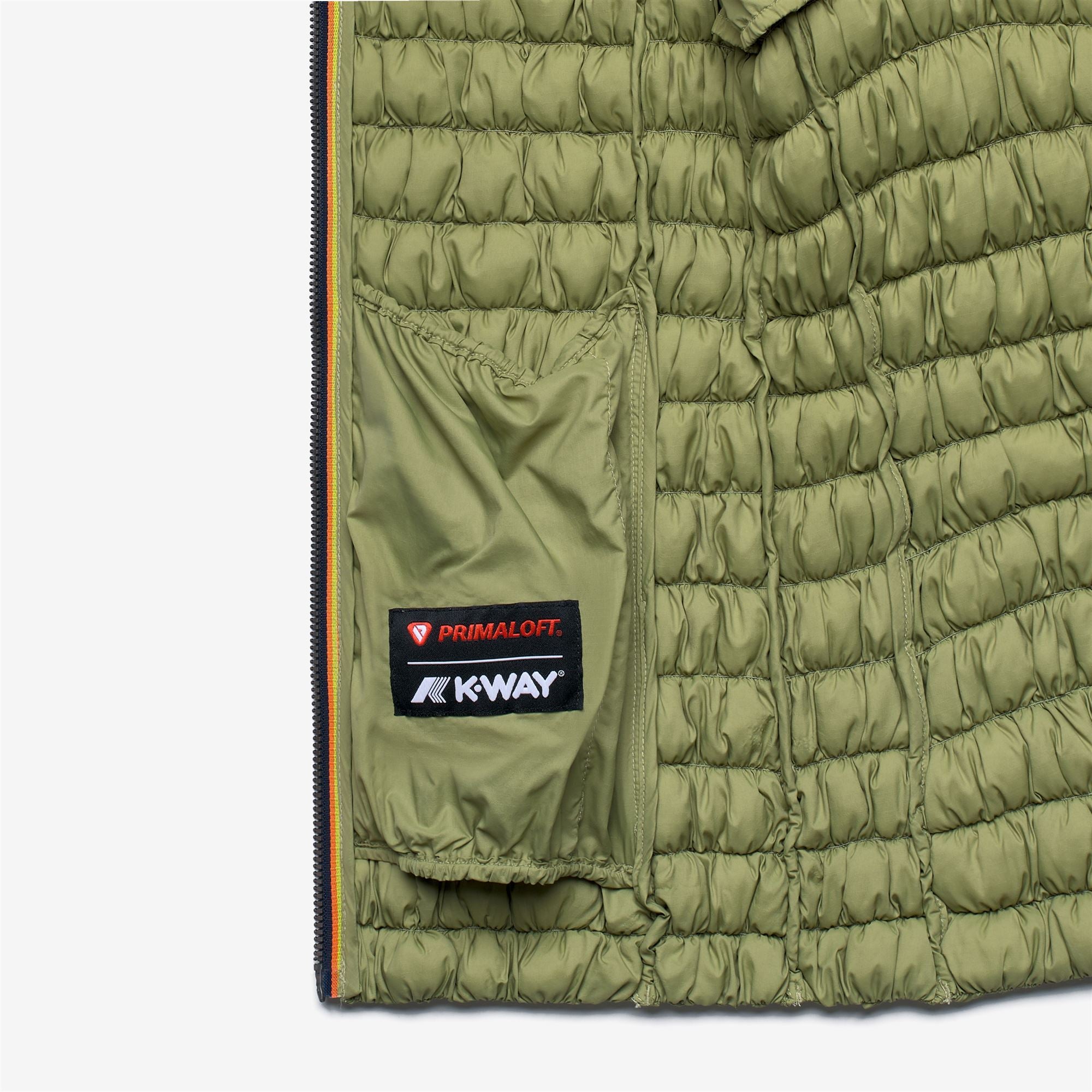 Jackets_Woman_SHYDA TECH WARM_Short_GREEN GOLD - Commercial 2