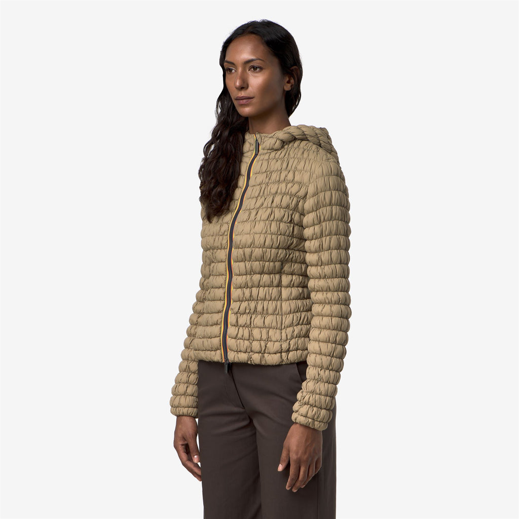 Jackets_Woman_SHYDA TECH WARM_Short_BEIGE KHAKI - Commercial 5