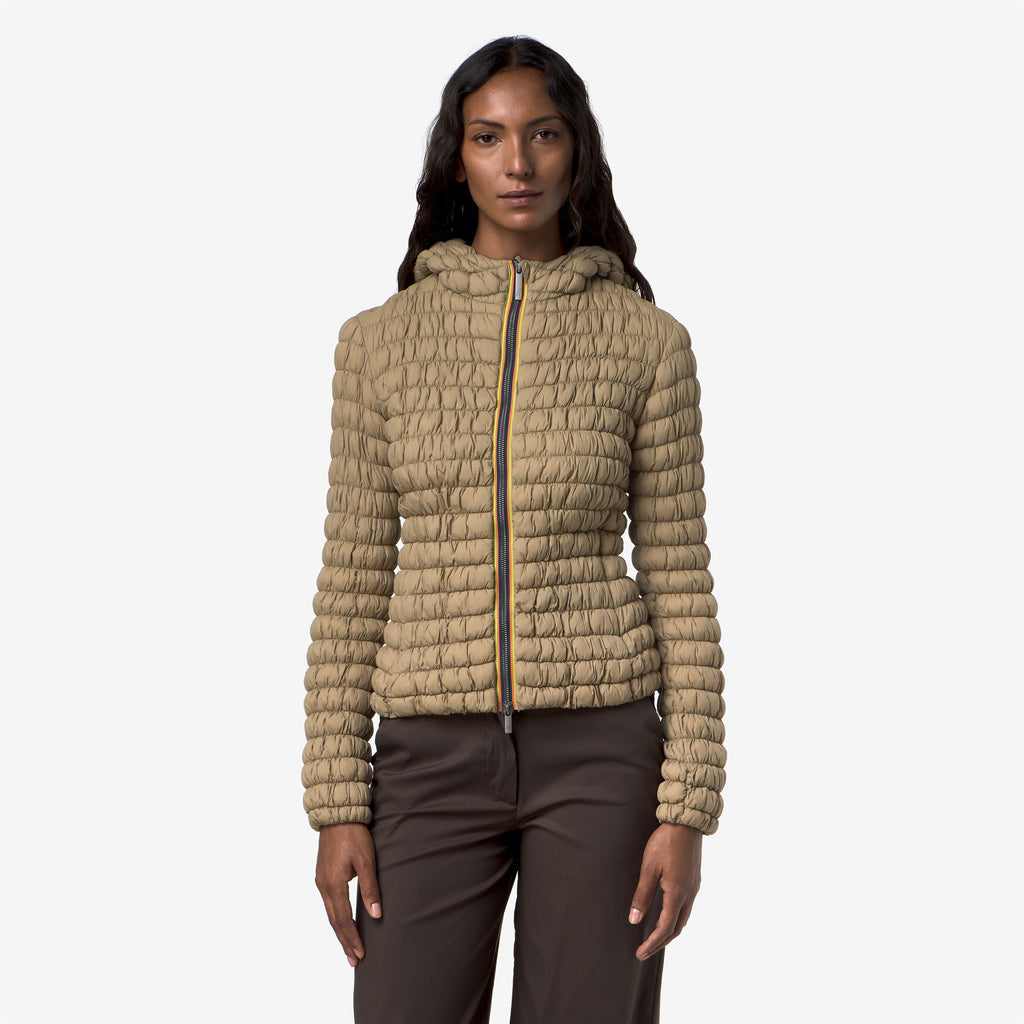 Jackets_Woman_SHYDA TECH WARM_Short_BEIGE KHAKI - Commercial 4