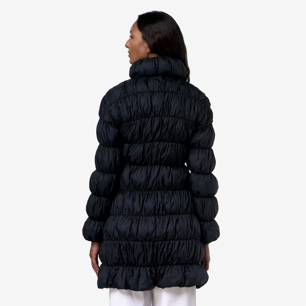 Jackets_Woman_JIN MAXI RUFFLES_Long_Blue Depth - Commercial 6
