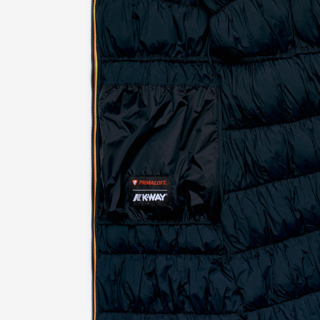 Jackets_Woman_JIN MAXI RUFFLES_Long_Blue Depth - Commercial 2
