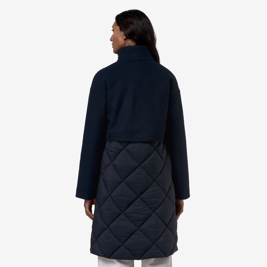 Jackets_Woman_MINDY WOOL NYLON WARM_3/4 Length_Blue Depth - Commercial 6