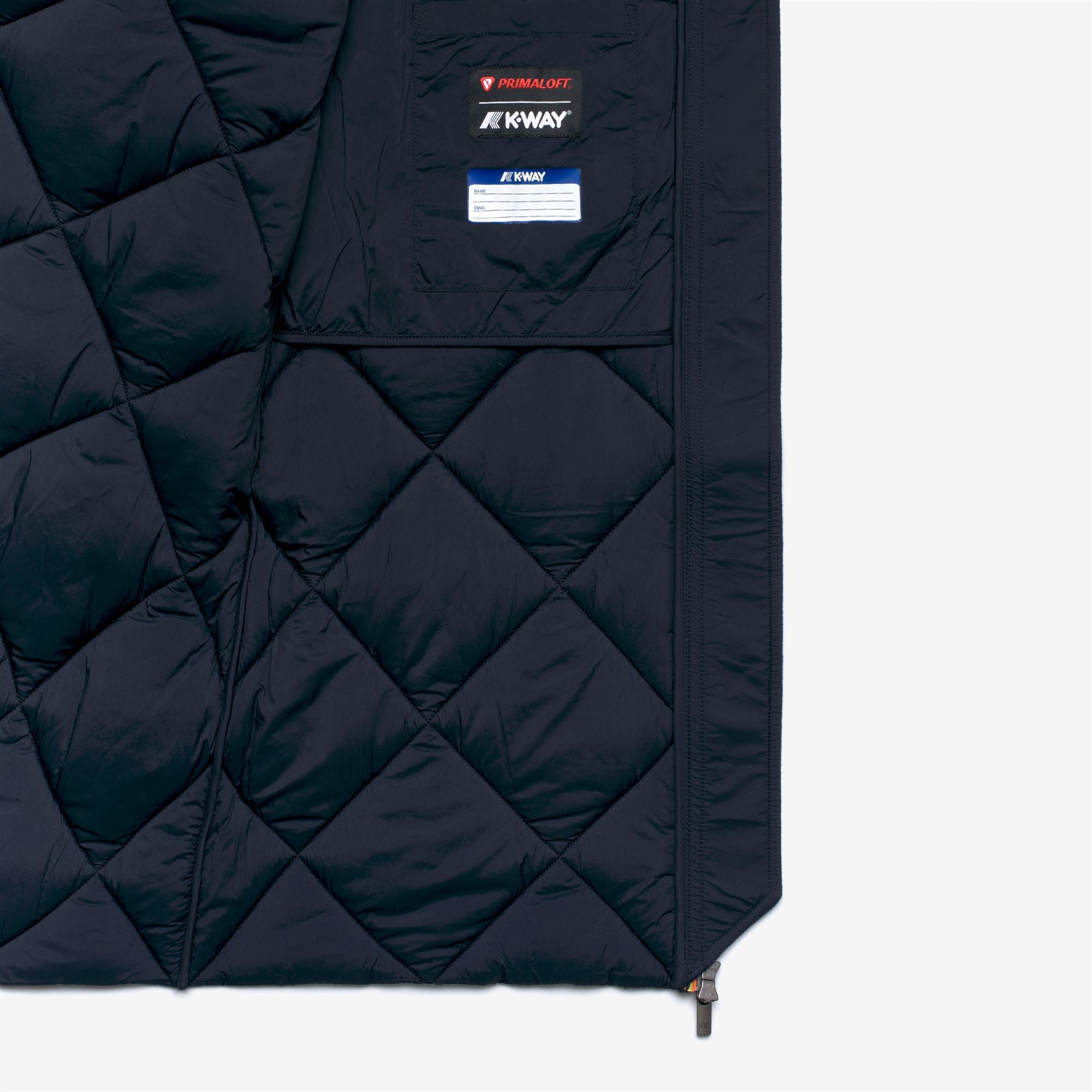 Jackets_Woman_MINDY WOOL NYLON WARM_3/4 Length_Blue Depth - Commercial 2