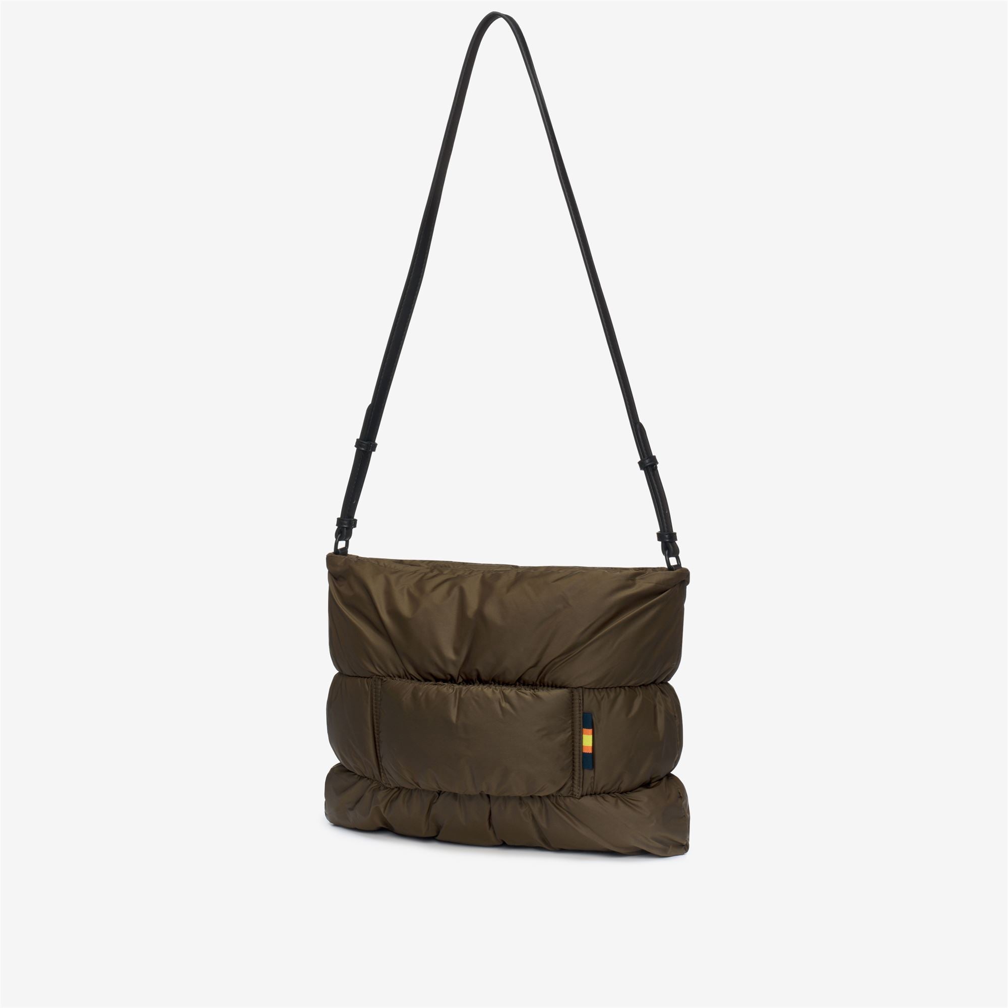 Bags_Woman_MATELIS MAXI RUFFLE_Pochette_BROWN - Commercial 1