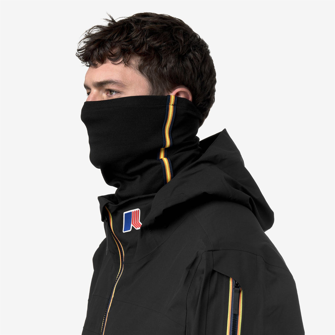 LINDY SCOTTY JAMES - Écharpes - Warmneck - Unisexe - Black Pure main