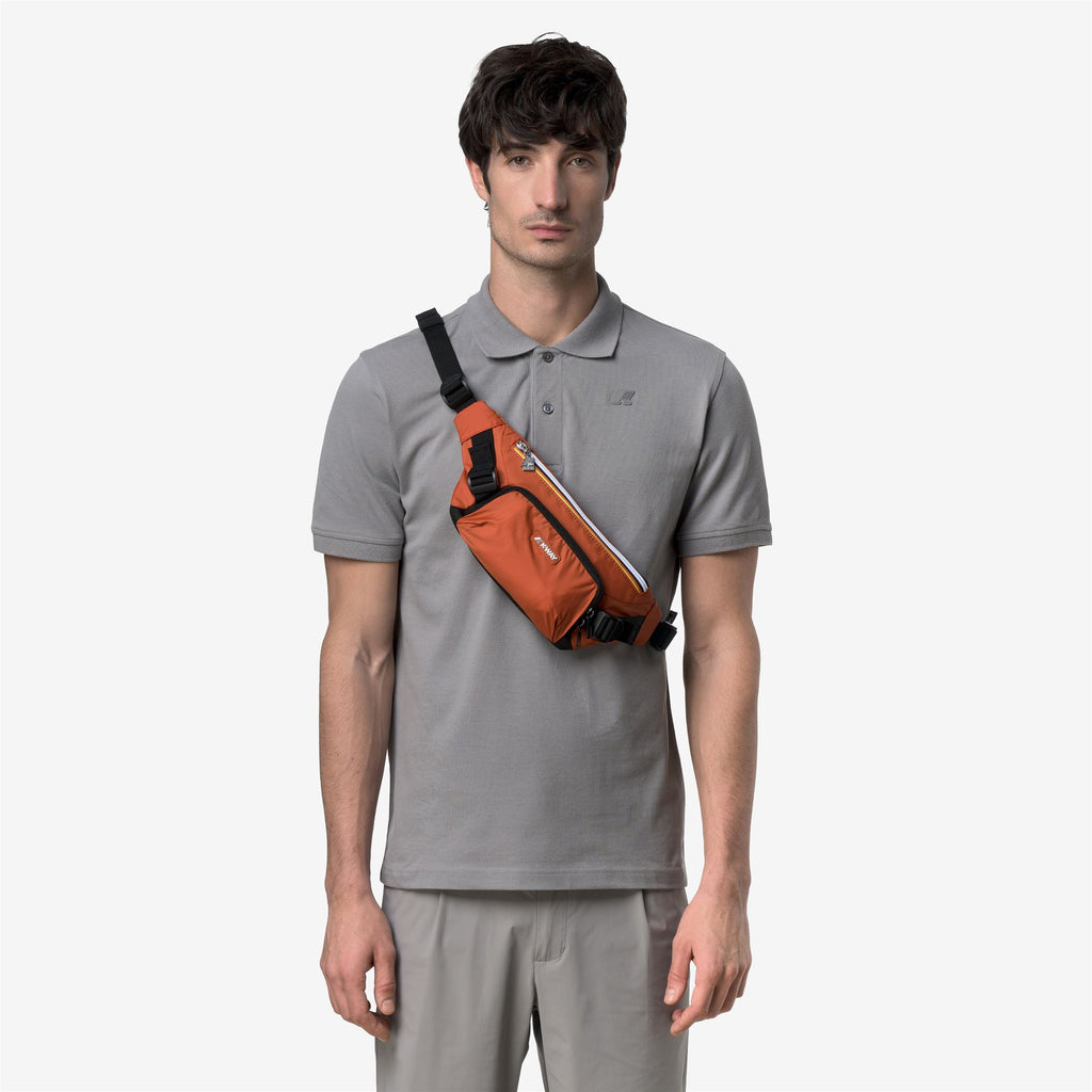 Bags_Unisex_FERICY S_Waist Bag_Orange Brownish - Commercial 5