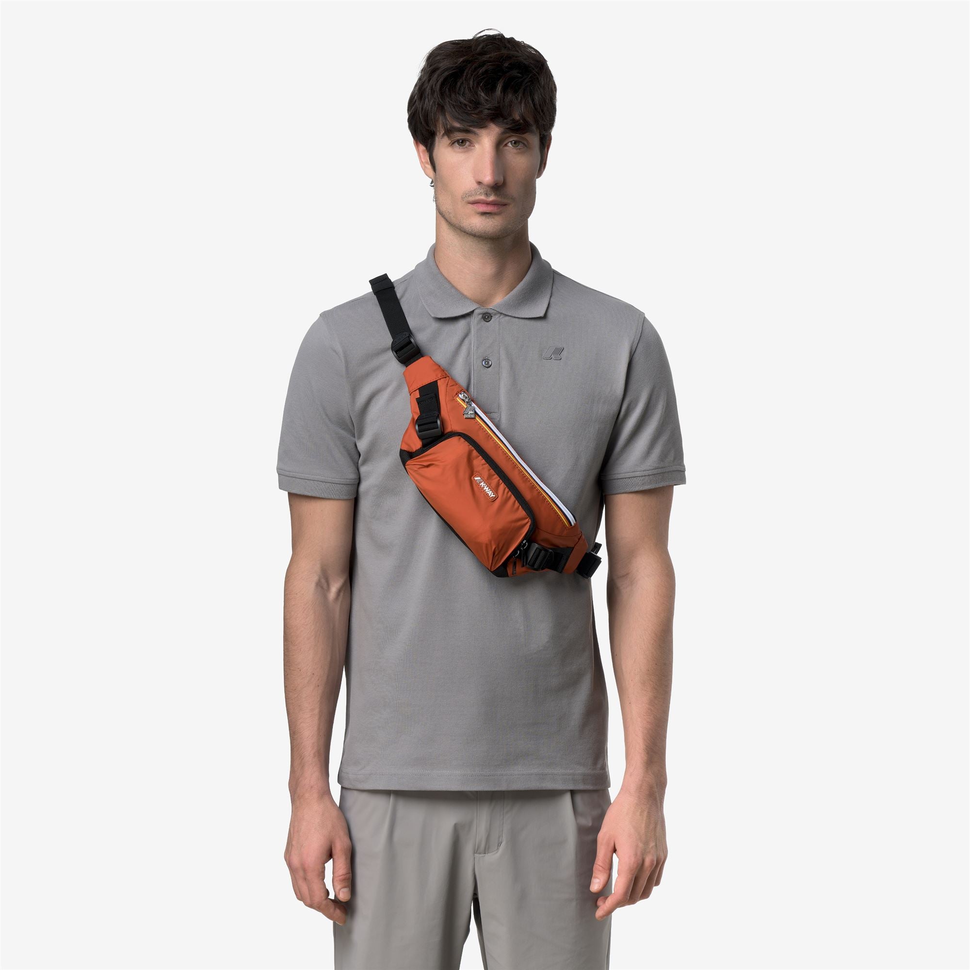 Bags_Unisex_FERICY S_Waist Bag_Orange Brownish - Commercial 5